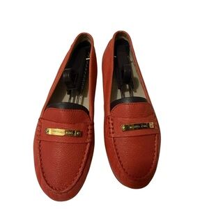 Michael Kors Watermelon Leather Loafers in excellent condition